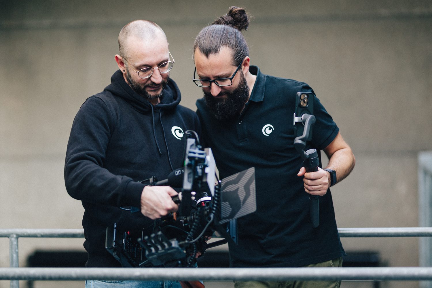 Praktischer Teil eines Workshops zur Reel-Produktion